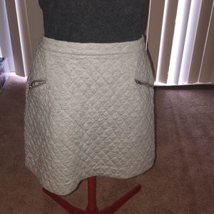 Grey Pencil Skirt